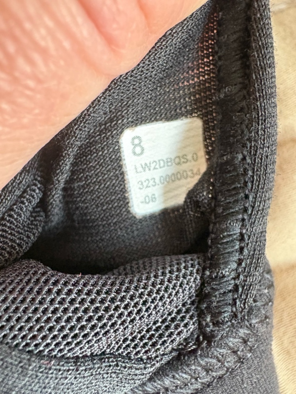 Lululemon | Flow Y Sports Bra Light Support A-C Cup Black - Picture 6 of 6